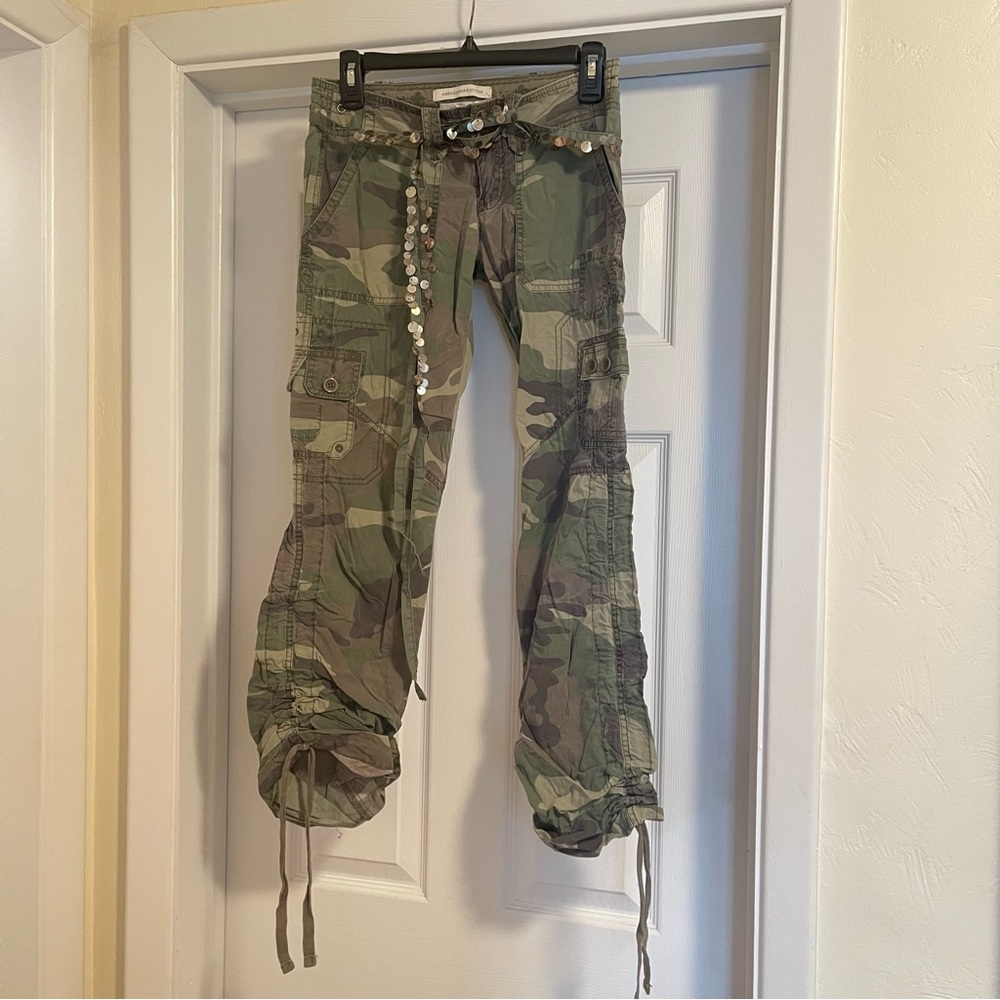 Abercrombie Camo Cargo Pant Size XS
